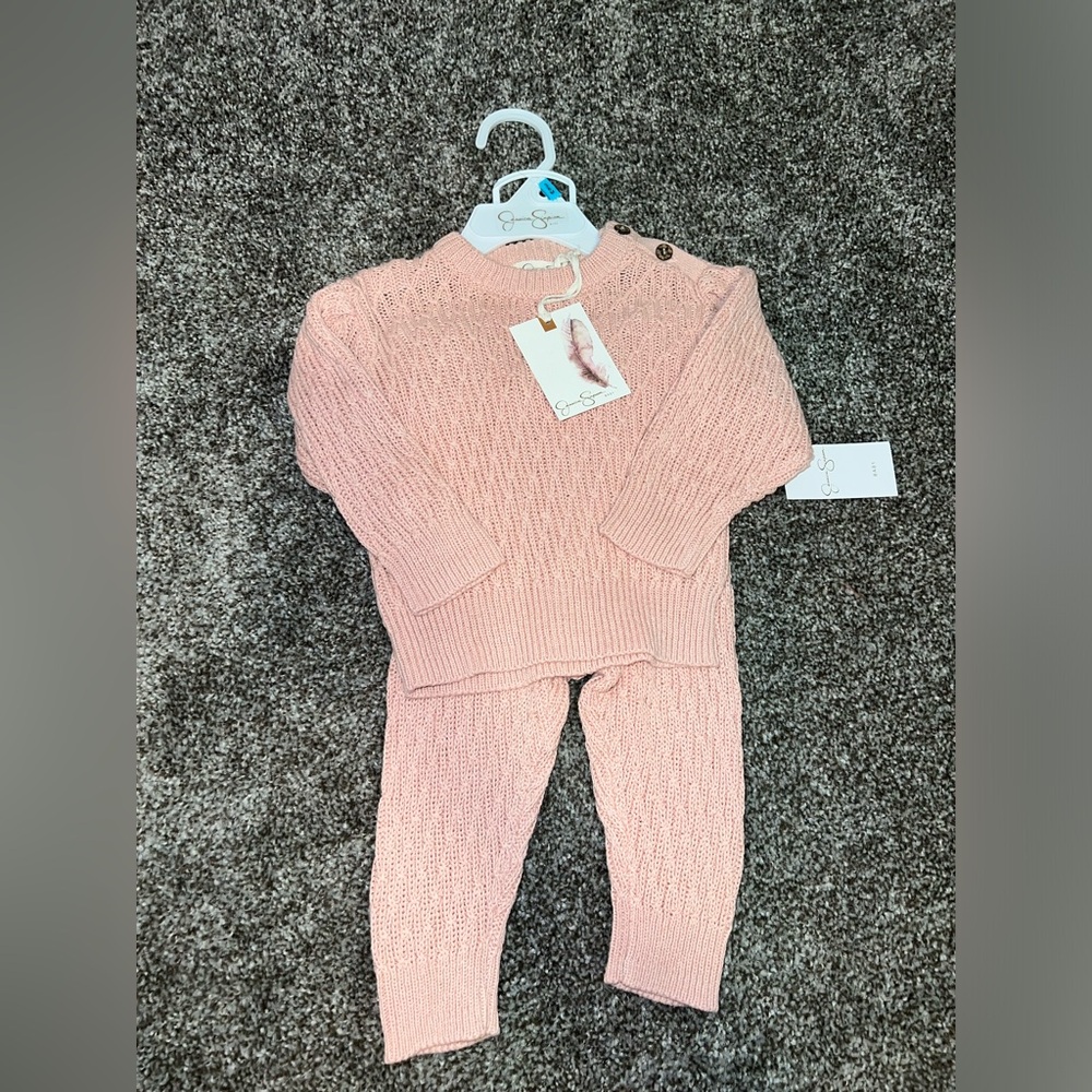 NWT Jessica Simpson Baby Two Piece Set